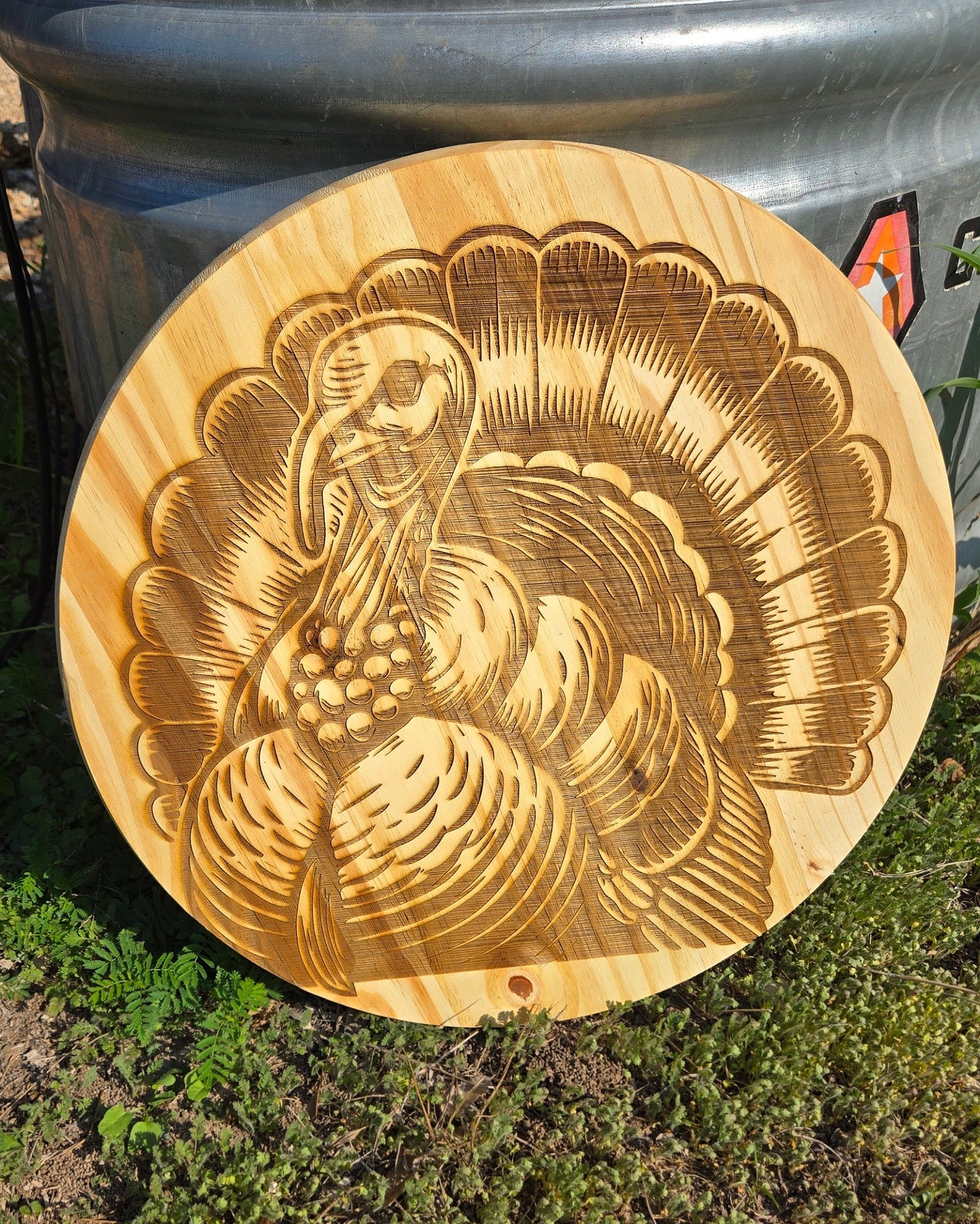 Talk Turkey To Me Cutting Board